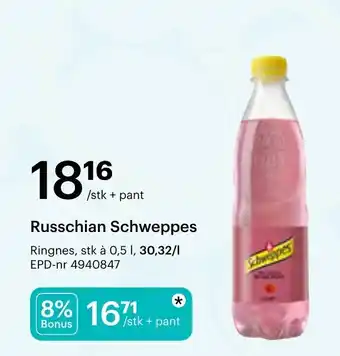 Storcash Russchian Schweppes tilbud
