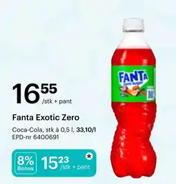 Storcash Fanta Exotic Zero tilbud