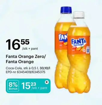 Storcash Fanta Orange Zero/ Fanta Orange tilbud