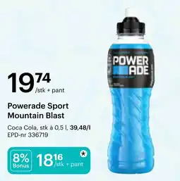 Storcash Powerade Sport Mountain Blast tilbud