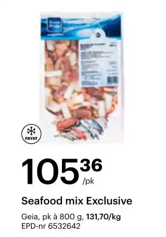 Storcash Seafood mix Exclusive tilbud