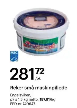 Storcash Reker små maskinpillede tilbud