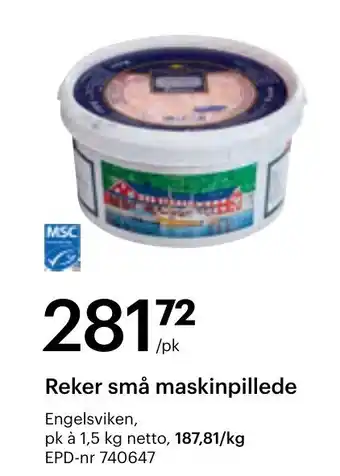 Storcash Reker små maskinpillede tilbud