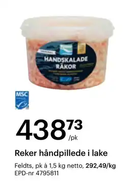 Storcash Reker håndpillede i lake tilbud