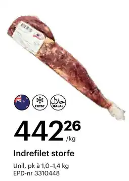 Storcash Indrefilet storfe tilbud