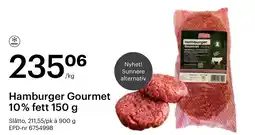 Storcash Hamburger Gourmet 10% fett tilbud