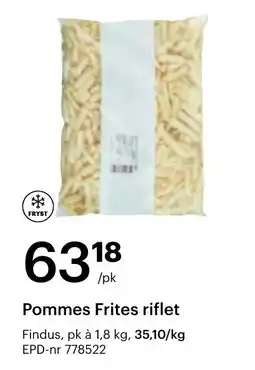 Storcash Pommes Frites riflet tilbud
