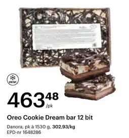Storcash Oreo Cookie Dream bar 12 bit tilbud