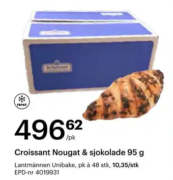 Storcash Croissant Nougat & sjokolade tilbud