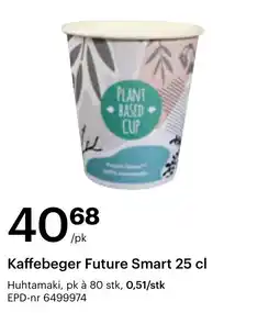 Storcash Kaffebeger Future Smart tilbud