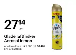 Storcash Glade luftfrisker Aerosol lemon tilbud