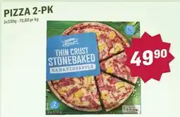 Holdbart PIZZA 2-PK tilbud