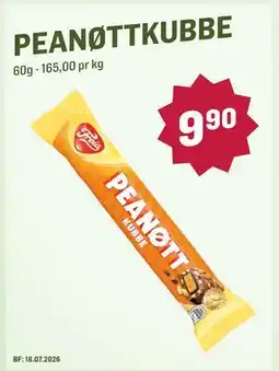 Holdbart PEANØTTKUBBE tilbud
