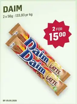 Holdbart DAIM tilbud