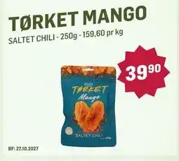 Holdbart TØRKET MANGO tilbud