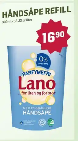 Holdbart HÅNDSÅPE REFILL tilbud