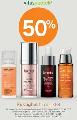 Vitusapotek Dr. Greve Pharma Protecting Day Cream SPF 25 tilbud