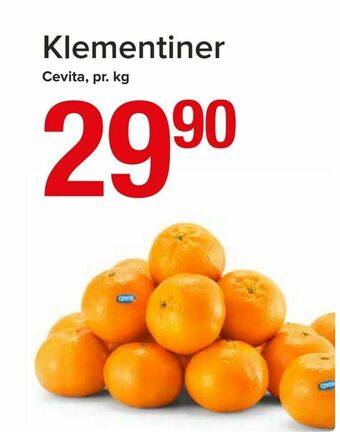 Spar Klementiner tilbud