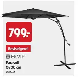 Jula Parasoll Ø300 cm tilbud