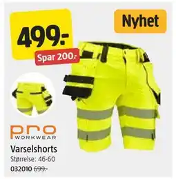 Jula Varselshorts tilbud