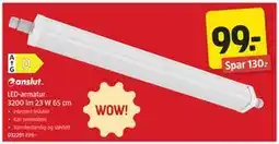 Jula LED-armatur 3200 lm 23 W 65 cm tilbud