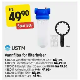 Jula Vannfilter for filterhylser tilbud