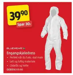 Jula Engangskjeledress tilbud
