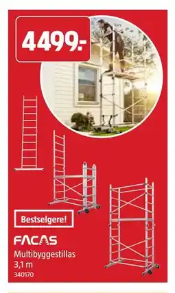 Jula Multibyggestillas 3,1 m tilbud