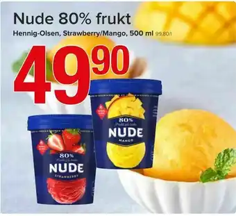 Spar Nude 80% frukt tilbud