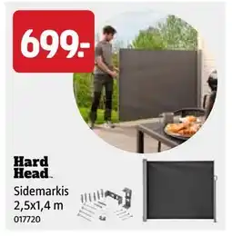 Jula Sidemarkis 2,5x1,4 m tilbud