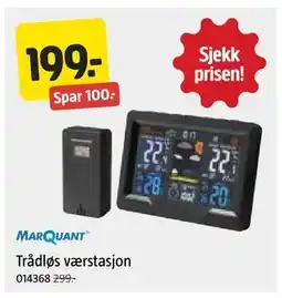 Jula Trådløs værstasjon tilbud