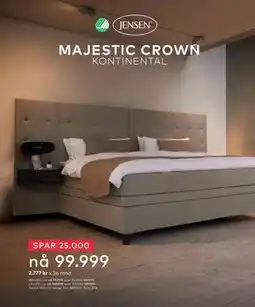 Skeidar MAJESTIC CROWN KONTINENTAL tilbud