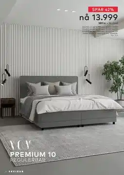 Skeidar PREMIUM 10 REGULERBAR tilbud