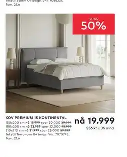 Skeidar XOV PREMIUM 15 KONTINENTAL tilbud