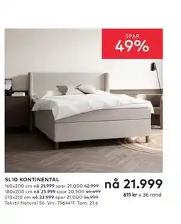 Skeidar SL10 KONTINENTAL tilbud