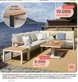 Møbelringen Sonora hjørnesofa, Medlemspris tilbud