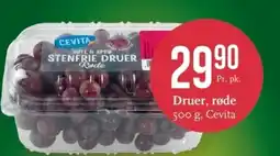 CC Mat Druer, røde, Cevita tilbud