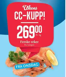 CC Mat Ferske reker tilbud