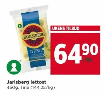 Meny Jarlsberg lettost tilbud