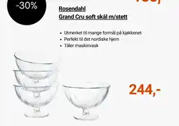 Kitch'n Rosendahl grand cru soft skål m/stett tilbud
