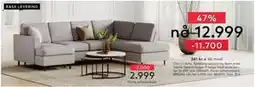 Skeidar Oslo U-Sofa tilbud