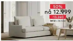 Skeidar Roma 3-seter XL tilbud