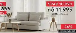 Skeidar Roma 3-seter tilbud