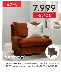 Skeidar Dina hvilestol tilbud