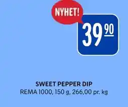 Rema 1000 SWEET PEPPER DIP tilbud
