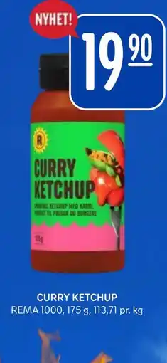 Rema 1000 CURRY KETCHUP tilbud
