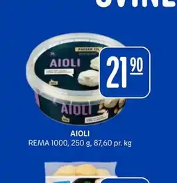 Rema 1000 AIOLI tilbud