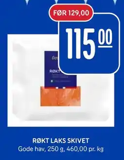 Rema 1000 RØKT LAKS SKIVET tilbud