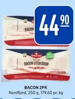 Rema 1000 BACON 2PK tilbud