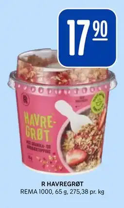 Rema 1000 R HAVREGRØT tilbud